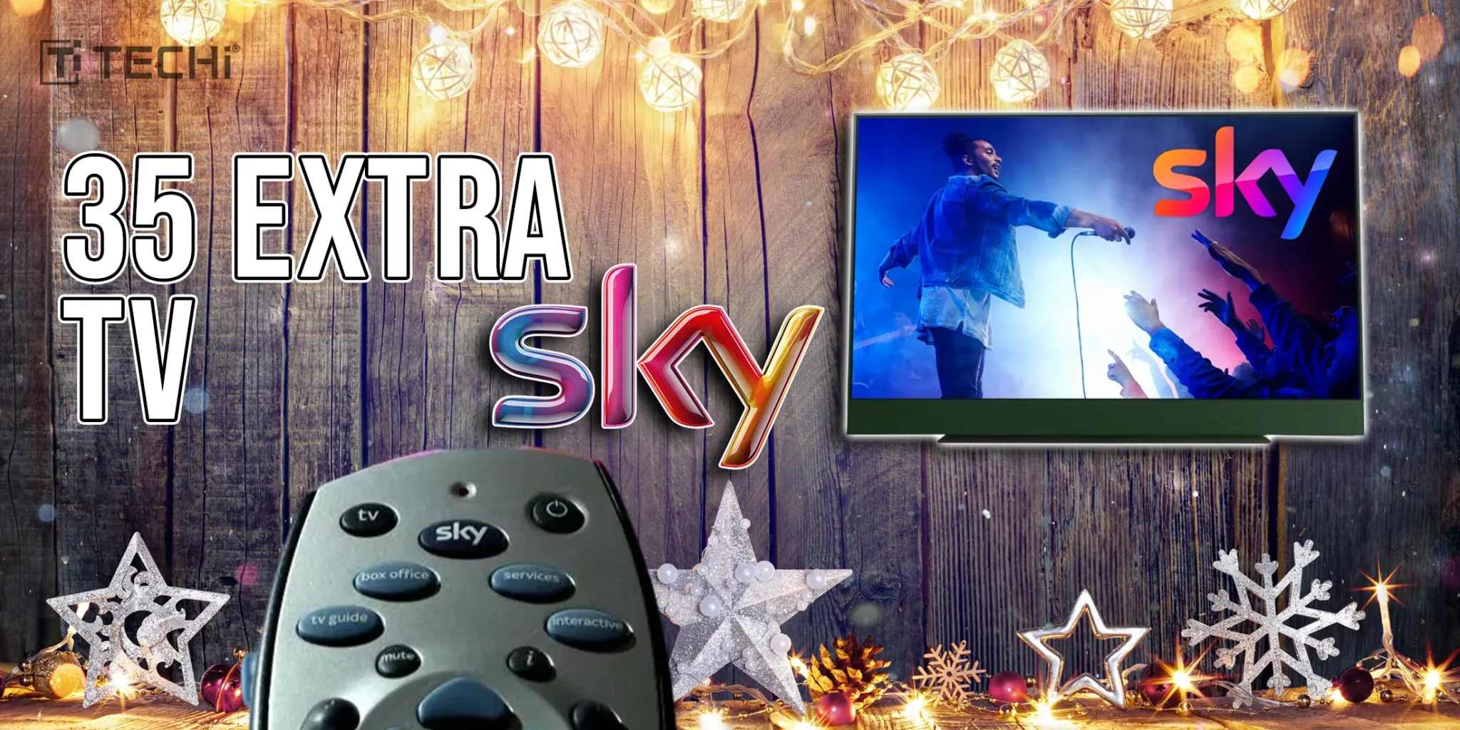 Sky's Early Christmas Gift: 35 Extra TV Channels at No Extra Cost