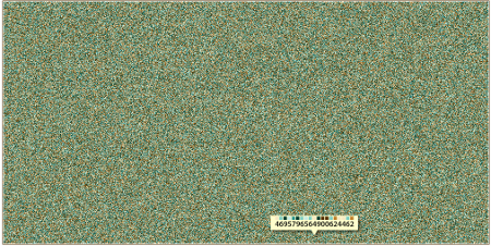 Visualizing pi (4 million decimal points worth of it, at least)