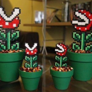 Detachable Super Mario potted plants