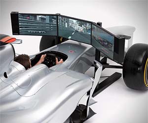 Formula One car simulator