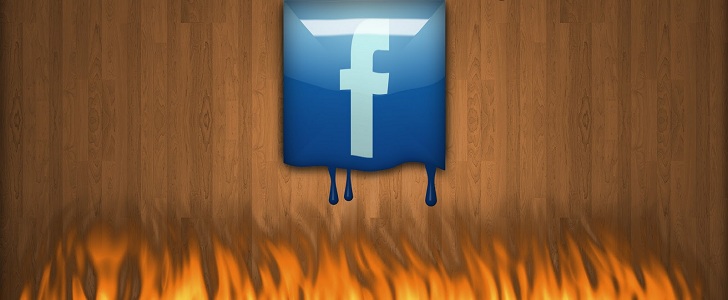Facebook Burning