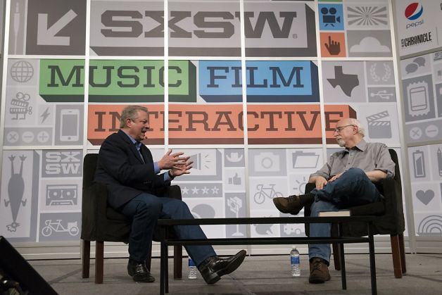 I'd love to tell you all about Al Gore's speech at SXSW but I was kicked out