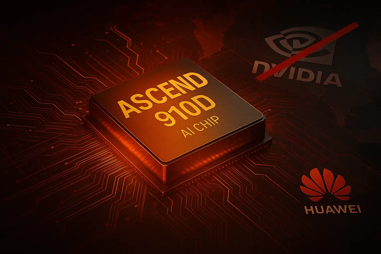 Huawei develops new AI chip, Ascend 910D, claiming to replace Nvidia