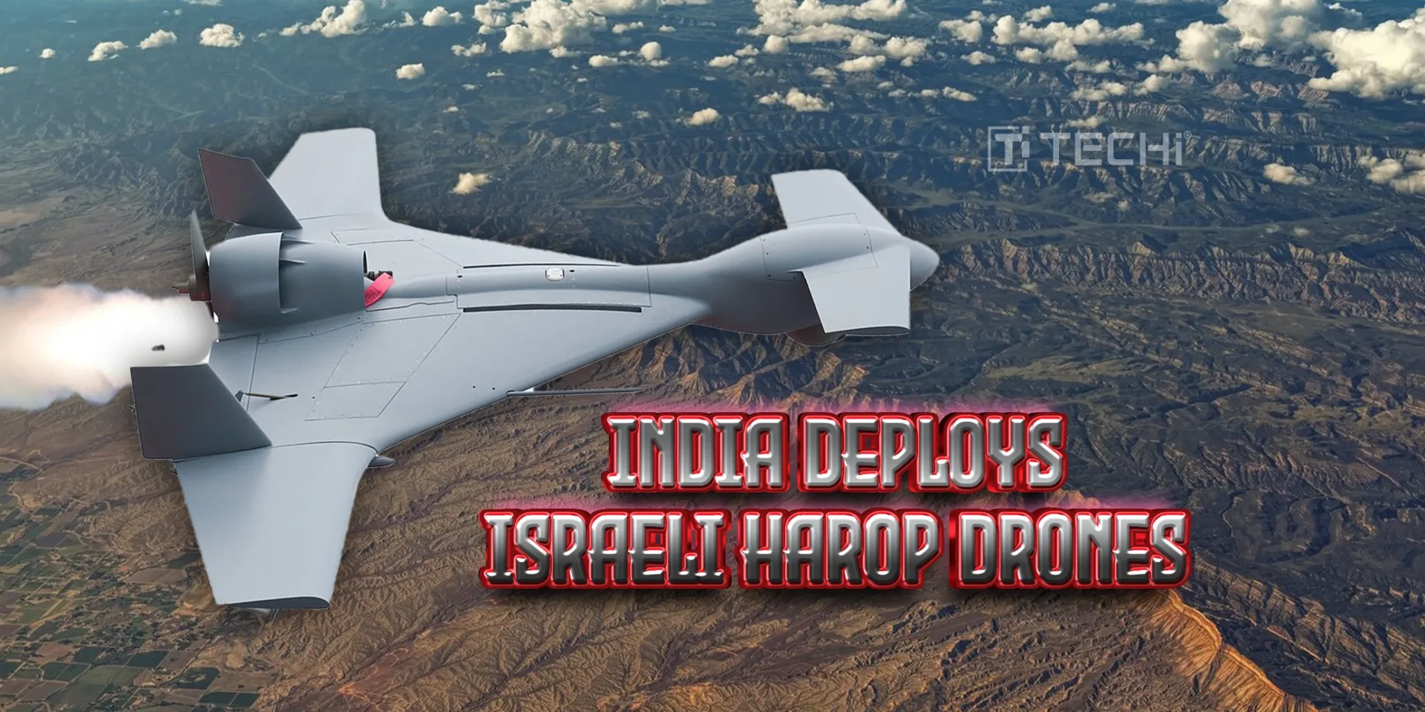 India Uses Israeli-Made Harop Drone in Operations Against Pakistan