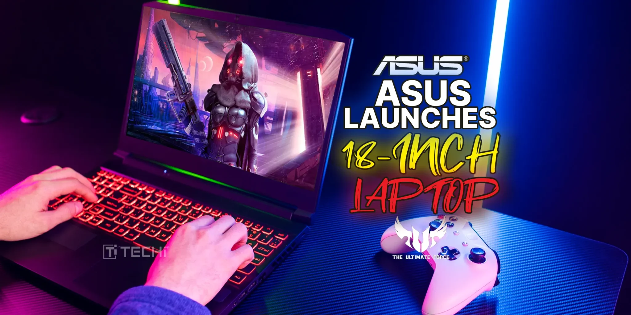 Asus Unveils Revolutionary 18-inch TUF Gaming A18 Laptop with RTX 50 Series GPU at CES