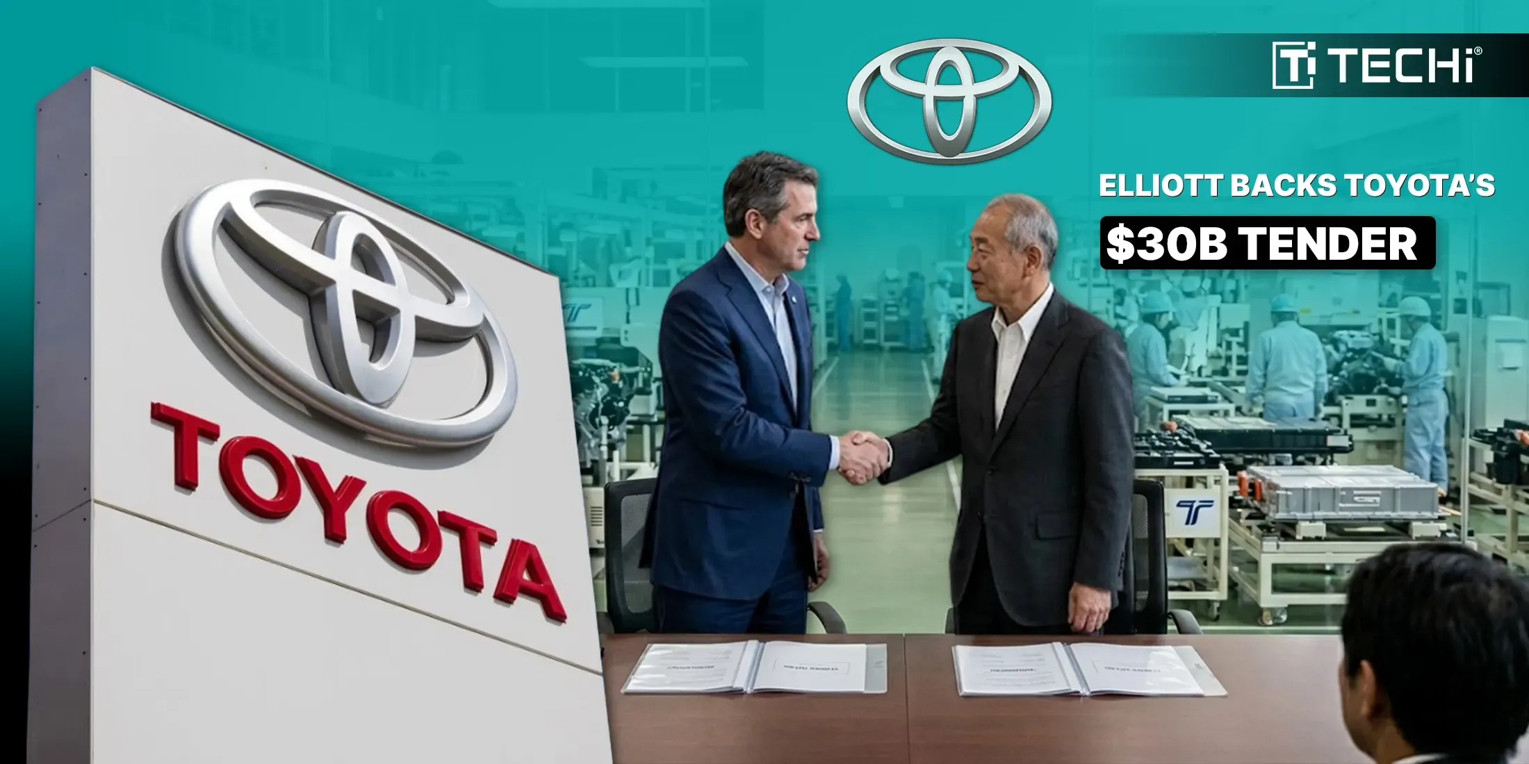 Elliott Backs Toyota's Raised $30B Bid to Privatize Toyota Industries