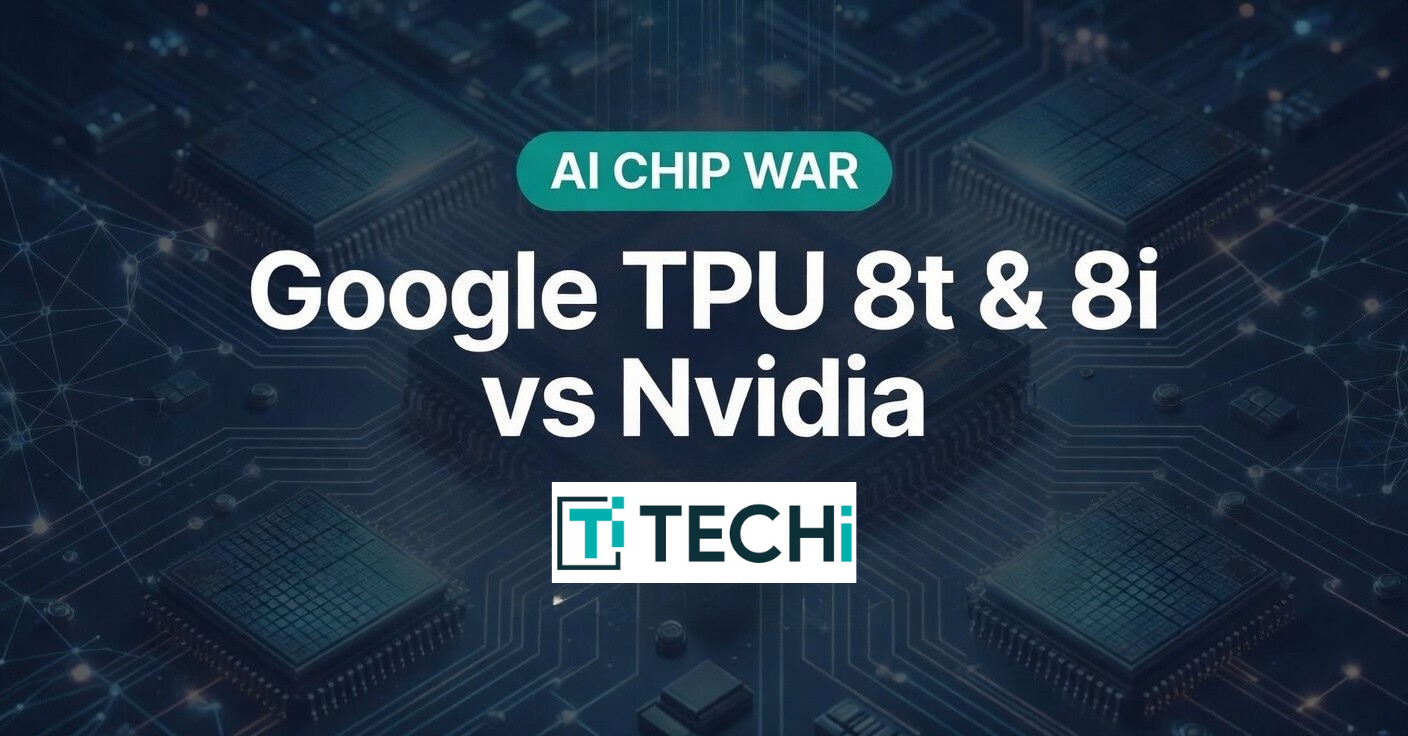 Google unveils TPU 8t and TPU 8i with 2.8x price-performance and OpenAI as a new customer. What it means for GOOGL at $332.29 and NVDA at $199.88.